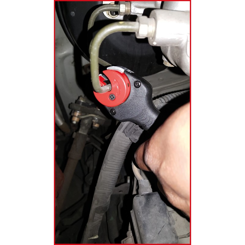 KS Tools 104.5065 Ratchet Brake Line Cutter 4, 75 mm