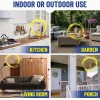 GATCH Fruit Fly Trap 3-Pack Sticky Fly Trap Indoor/Outdoor