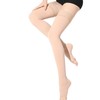 20-30 mmHg Thigh High Compression Stockings 1 Pair Open Toe