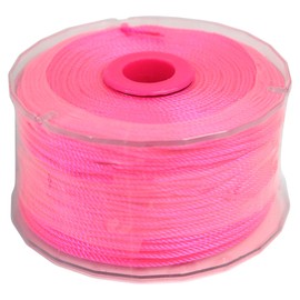 BIGMAN LE-190 Reel Winding Nylon Water Thread, Extra Thick, Pink