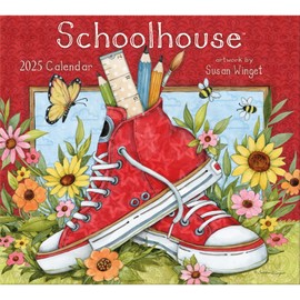 LANG Schoolhouse 2025 Wall Calendar (25991001940)