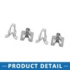 A ABSOPRO Pack of 20 Car Retaining Clips Replacement Metal
