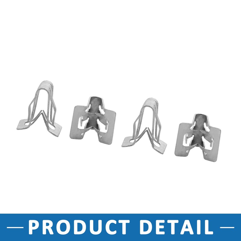 A ABSOPRO Pack of 20 Car Retaining Clips Replacement Metal
