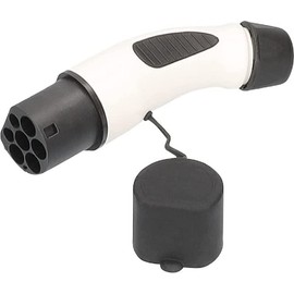 as - Schwabe Replacement Plug for Hybrid and Electric Car Charging Station Mode 3, Type 2 Charging Cable 400 V/32 A, 3-Phase 22 kW, Operating Temperature Range -30 °C to +50 °C, IP44, Black/White,