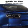 Voodonala for Chevy Camaro 2019+ Rear Tailgate Lamp Cover Smoke
