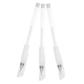 Mobestech 3pcs Skin Marker Eyebrow Marker Microblading Outline Pen Eyebrow Felt Pen White Brow Mapping Pencil White Marker Pen Beauty Tools Supplies Multifunctional Pen