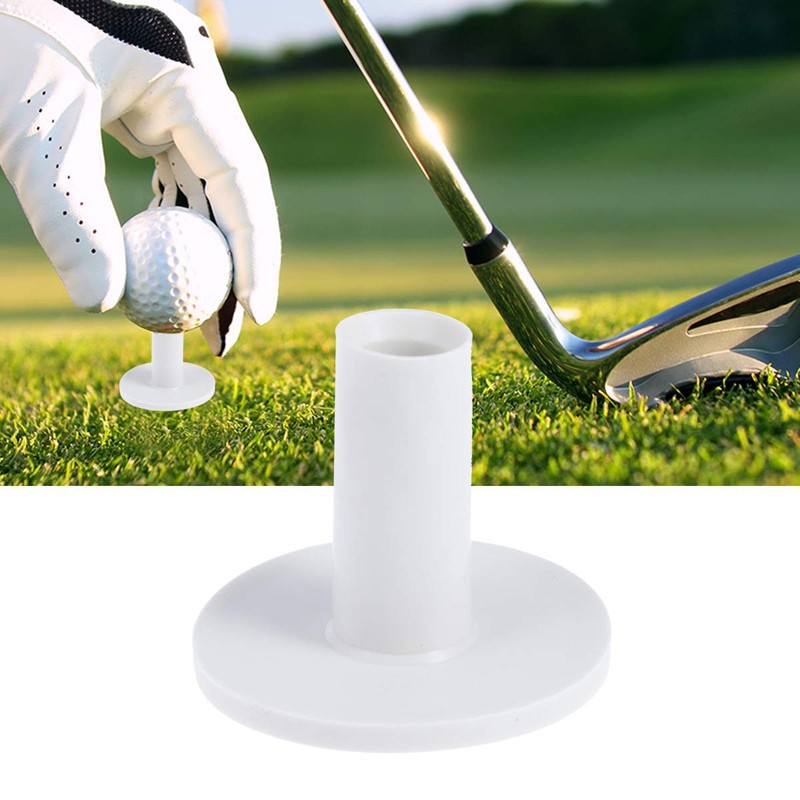 VORCOOL 12Pcs Golf Rubber Tee Holder Golf Mat Tees for
