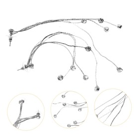 Baluue 1 Pair Delicate Long Tassel Earrings for Decorative Rhinestone Dangle Jewelry for Parties Weddings Everyday Wear Unique Ear Jewelry for Special Occasions