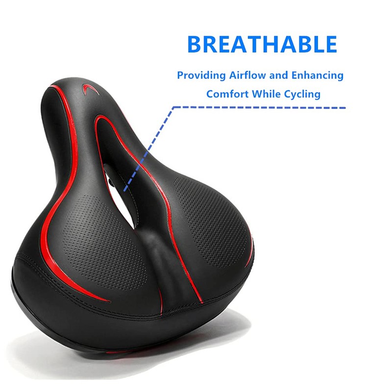 Bicycle Seat, Comfortable Exercise Bike Seat Cushion for Men and