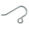 JensFindings 32 Qty. Ear Wire with Backside Loop .925 Sterling