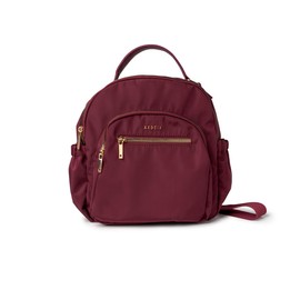 KEDZIE Aire Convertible Backpack Purse Fashion Crossbody Carry On Bag for Women - Burgundy