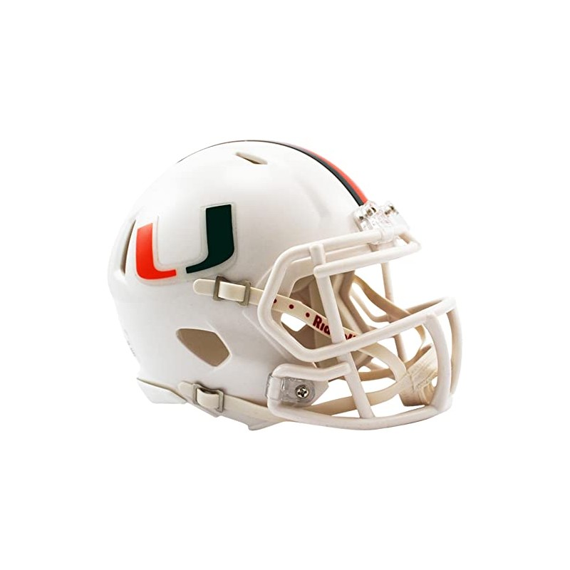 NCAA Miami Hurricanes Speed Mini Helmet