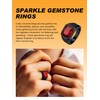 Bestyle Chunky Band Ring for Men, Stainless Steel Ring with