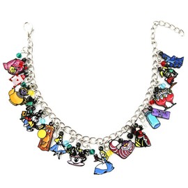 HYTAIBB Alice Wonderlnd Bracelet Charm Alices Bracelet Gifts for Woman
