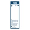 Bosch Wiper Blade Rear H313, Length: 300mm – Rear Wiper