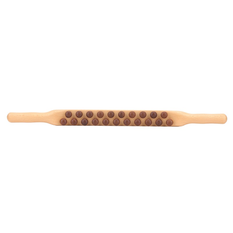 Wooden Scraping Stick Relieve Fatigue Reduce Soreness Double Sided Massage