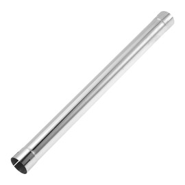 Motoforti 2.5" OD 760mm/29.9inch Length Straight Exhaust Pipe Tube T304 Stainless Steel Car Tubing Piping Surface Polishing Silver Tone