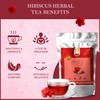 Tealeaf & Co. Hibiscus Tea with Hibiscus Flowers Extract -