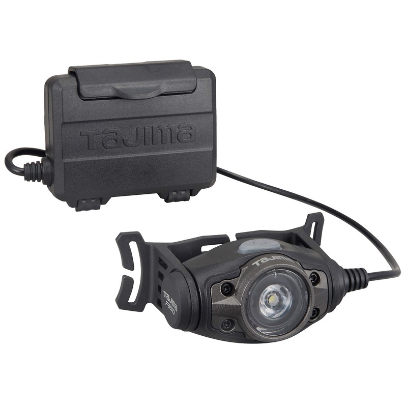 Tajima LE-F351D-GA LED Headlight, Black, Gunmeta, Brightness up to 350