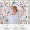 Bimocosy Crib Sheets for Boy Girl, Fitted Crib Sheet 4
