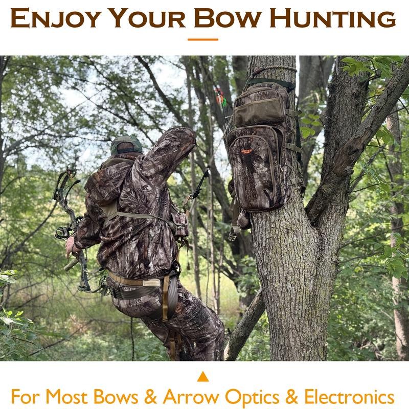 NEW VIEW Bow Hunting Backpack for Men, Camo Backpack with