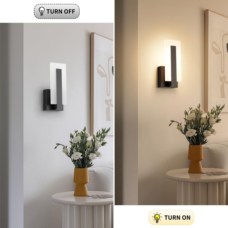 Joosenhouse Modern LED Wall Sconces Up and Down Wall Mount