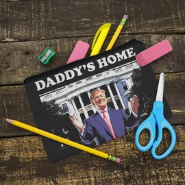 GRAPHICS & MORE Trump's White House Pencil Pen Organizer Zipper Pouch Case