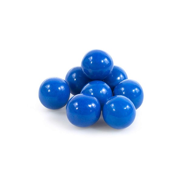 Blue 1 Inch Gumballs - BubbleGum For Baby Showers Or Gender Reveal Parties (2 Pounds)
