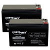 Expert Power 12 Volt 7ah Rechargeable Battery with F1 (.187)