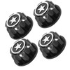 4pcs Aluminum Alloy Wheel Hub Cap Cover Accessory Fit for