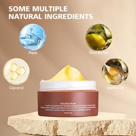 fugit Crowned SKLN Monarch Body Butter,Crowned SKLN Body Butter for Men,Crowned SKLN Cologne Body Butter for Men,Crowned SKLN Organic Cologned Body Butter