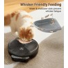 Casfuy Battery-Operated Automatic Cat Feeder - Whisker-Friendly Automatic Cat Food