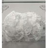 Same White lace Christening Gown dress for baby girl 3Mos
