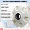 MBF618448 Washer Rotor Hub Assembly for LG Washing Machine Rotor