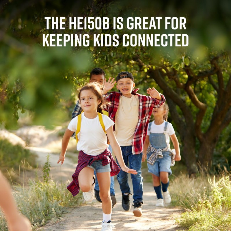 Cobra HE150 B - Kid Friendly Walkie Talkies - 16-Mile