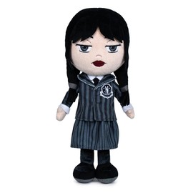 Play by Play Wednesday Wednesday Addams School Divider Plush Toy Height 32 cm