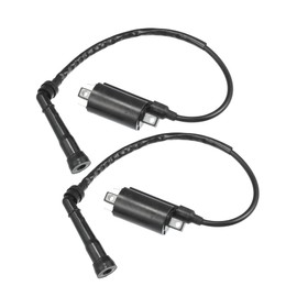 A ABSOPRO 2 Pcs Motorcycle CDI Ignition Coil Engine Ignition Coil for Kawasaki EX500A Ninja 500 1987-1993 for Kawasaki EX500D Ninja 500 1994-2009 Item Replacement