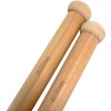 Bamboo Knitting Needles Pair, 35cm Long Single Point Knitting Needle