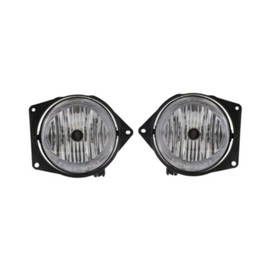 For 2006-2010 Hummer H3 Pair Fog Lights Driver and Passenger Side HU2592101 HU2593101 | 15807157 15807158