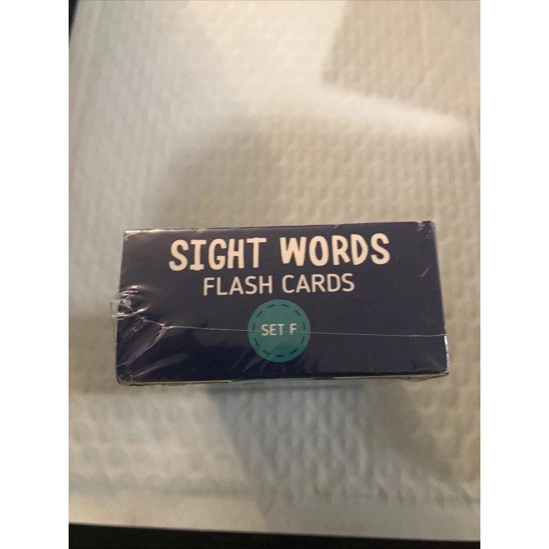 Merka Sight Words Flash Cards Set F NWT 150 Words
