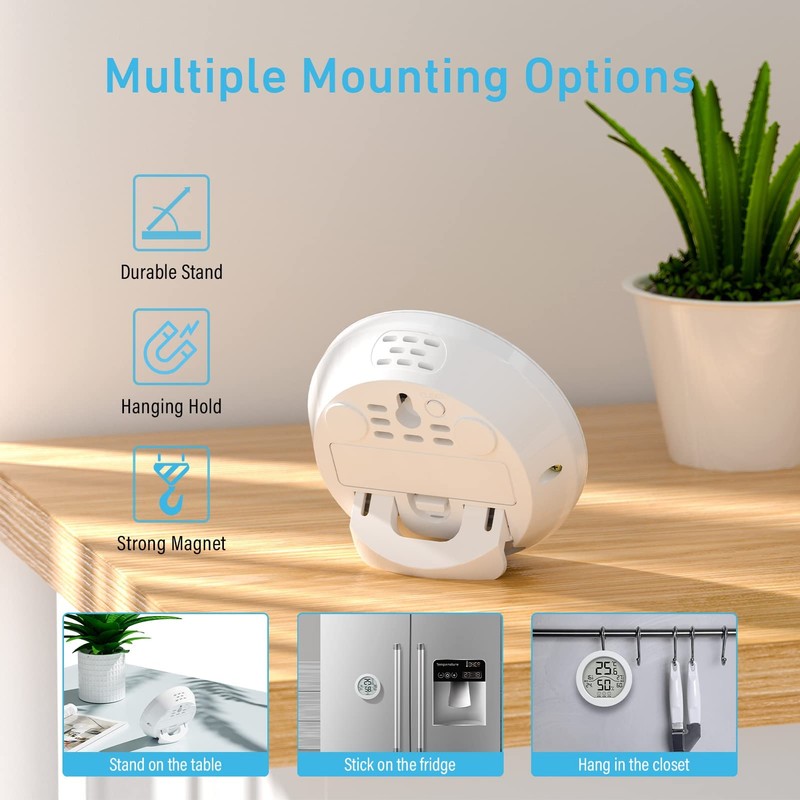 Indoor Digital Hygrometer Thermometer for Room Temperature Humidity Meter |
