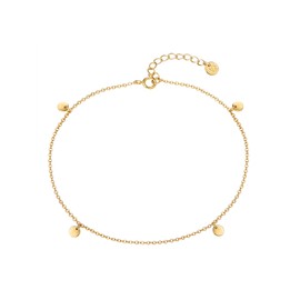 Glanzstücke München Women's Anklet 925 Sterling Silver, Silver