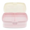 Lunch Box with Removable Compartment Unicorn Snack Fruit Container Box