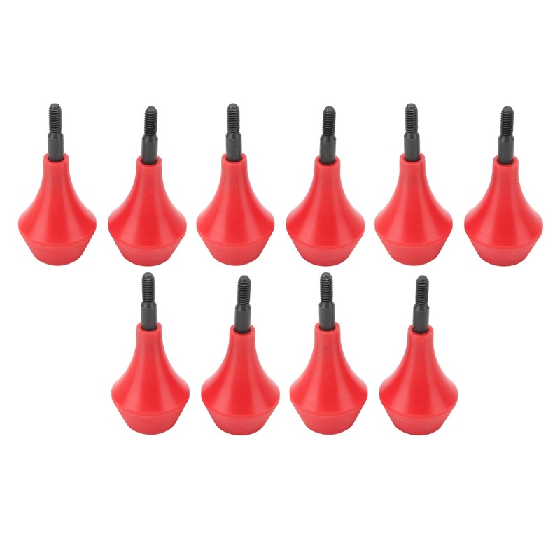 10PCS Archery Arrow Head Safety Arrow Tips Screw in Nylon
