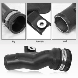 Taesayl Air Intake Hose Compatible with Qashqai 2.0L Diesel 2007-2013 Qashqai Van X-Trail Koleos I Vel Satis Air Intake Hose 14460JG70A
