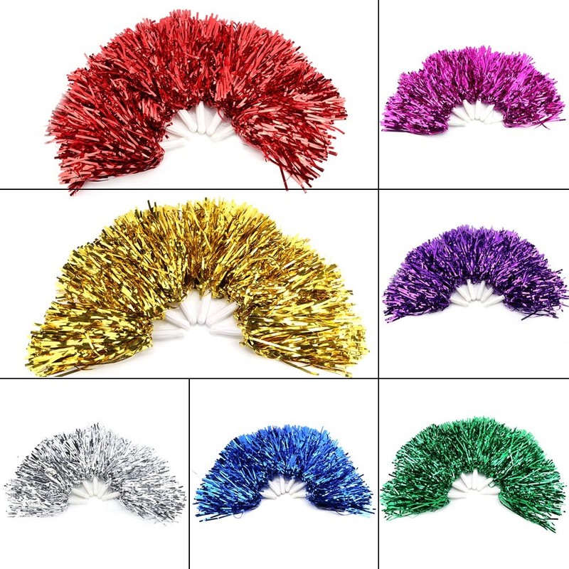 Cheerleading Pompoms Cheer Party Costume Sports Accessory Blue