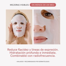 MASDERM I 5 Packs Colagene I Face Mask | Hydrolysed Collagen | Moisturising Face Mask | Deep Mask | Organic Collagen Mask | Night and Daily | Dry Skin | Anti-Ageing | Face