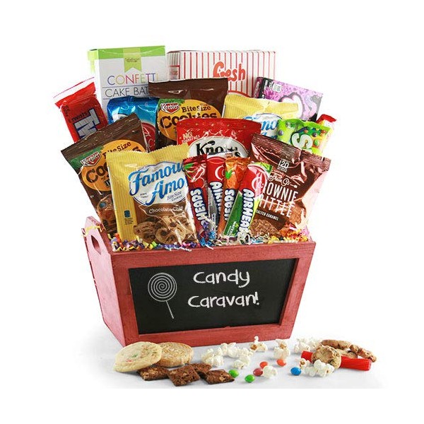 Candy Caravan Candy Gift Basket