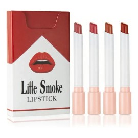 4 Colors 0.8g Matte Lipstick Set Long Lasting Velvet Finish