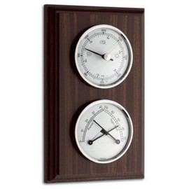 Modern Weather Station Walnut White 1, D, FE-TFA
